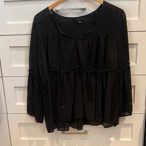 Black maven west blouse